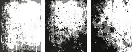 an image of black and white paint over a background, in the style of pointillistic, pulled, scraped, and scratched, poster, british topographical, instant film, abstraction-création