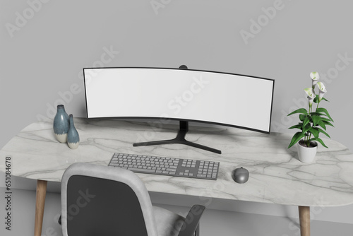 Ultrawide Monitor Mockup