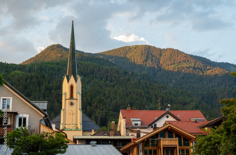 Garmisch-Partenkirchen in Bavaria, Germany