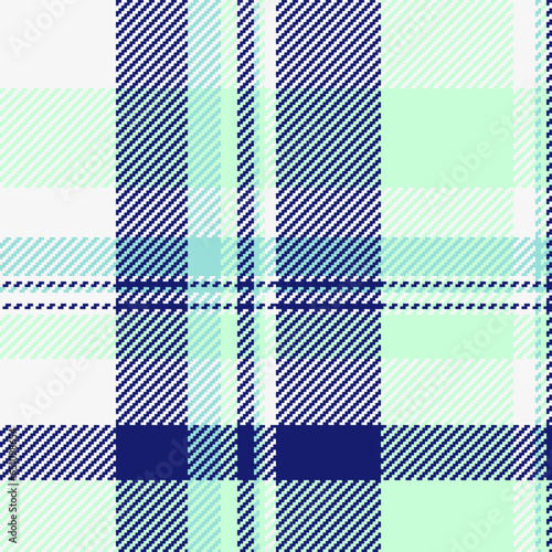 Tartan check texture of textile vector pattern with a background fabric seamless plaid.
