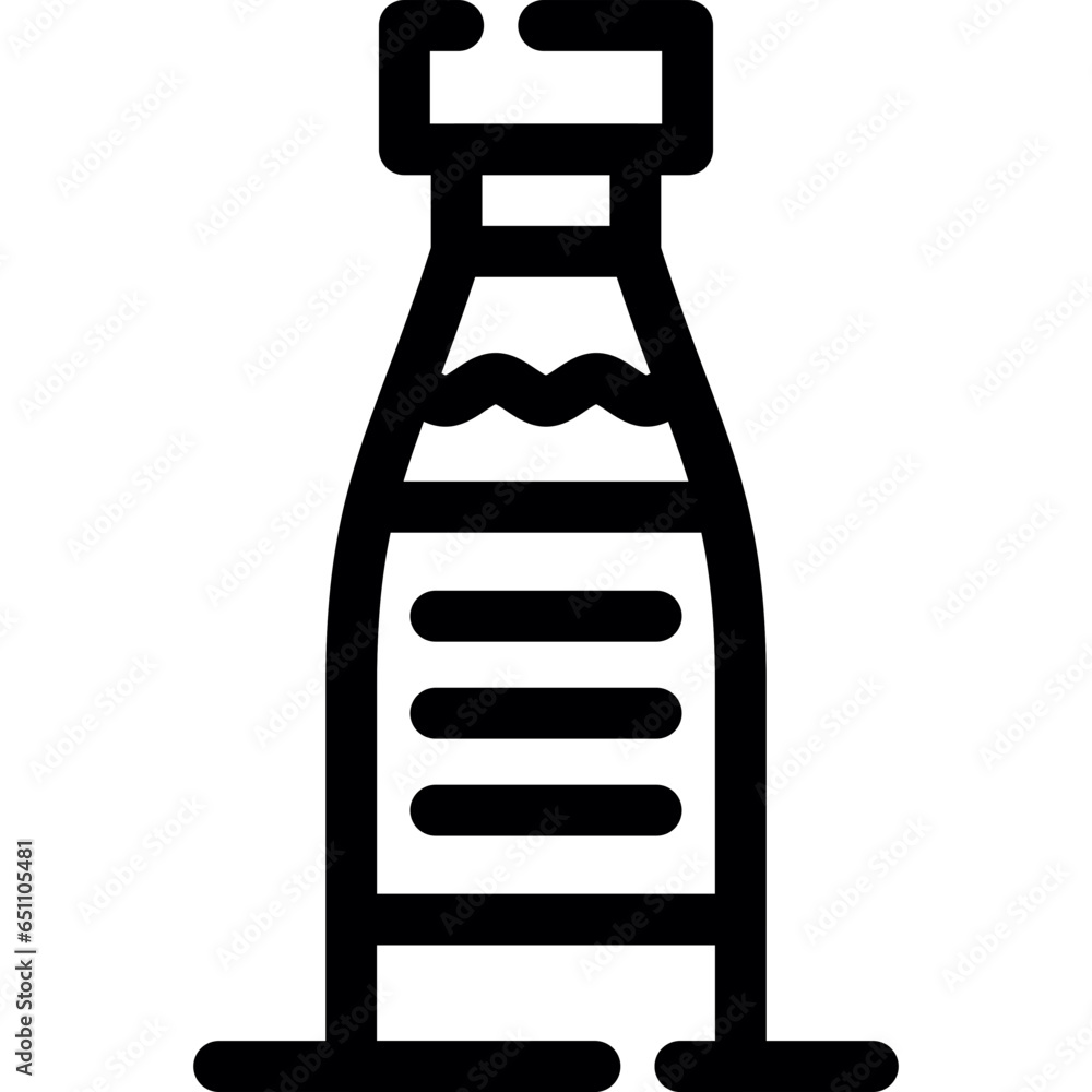 Fototapeta premium Milk Botel Icon