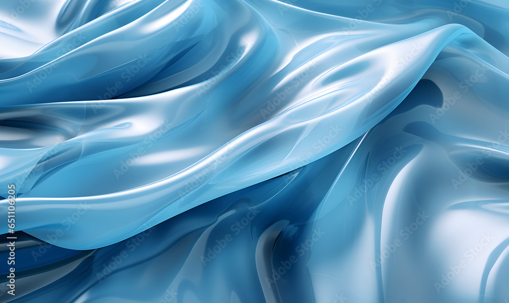 plastic, blue and silver textured background, in the style of surreal 3d landscapes, flowing fabrics, photo-realistic still life, translucent water plastic, blue and silver textured background, in the style of surreal 3d landscapes, flowing fabrics, photo-realistic still life, translucent water