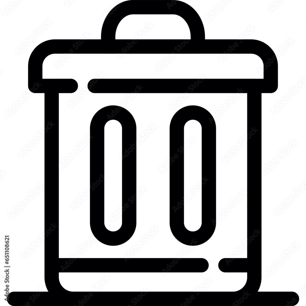 Trash Bin Icon Trash Bin Icon