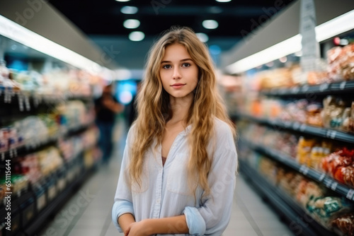 Grocery Shopping with a Gorgeous Young Lady