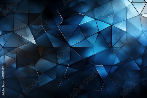 Blue Geometric Patterns Background Texture with Crisp Azure Shapes for a Modern and Dynamic Design Aesthetic