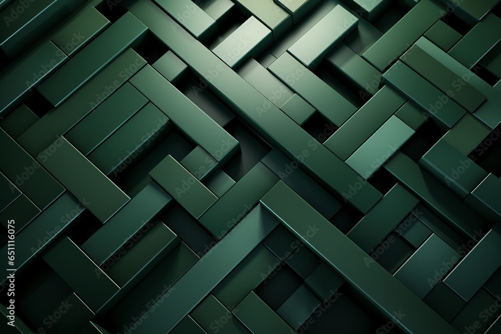 Green Geometric Patterns Background Texture featuring Fresh Verdant ...