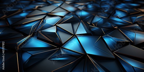 Black blue abstract modern background for design. Dark. Geometric shape