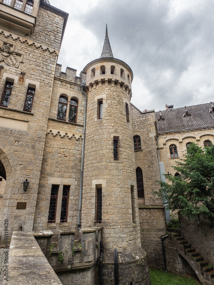 The old Marienburg Castle in Germany .