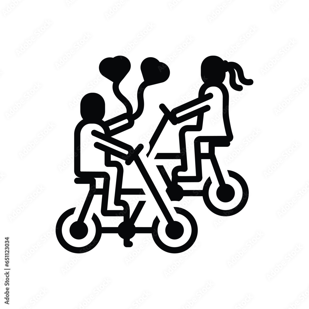 Black solid icon for celebrate velentine day Black solid icon for celebrate velentine day