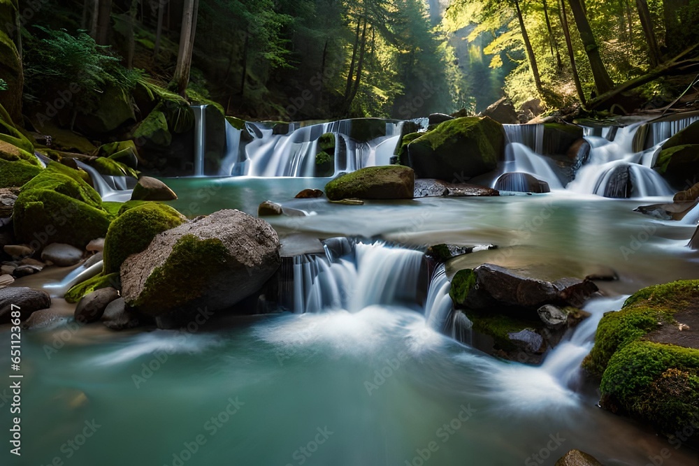 Reflect on timeless waterfall beauty