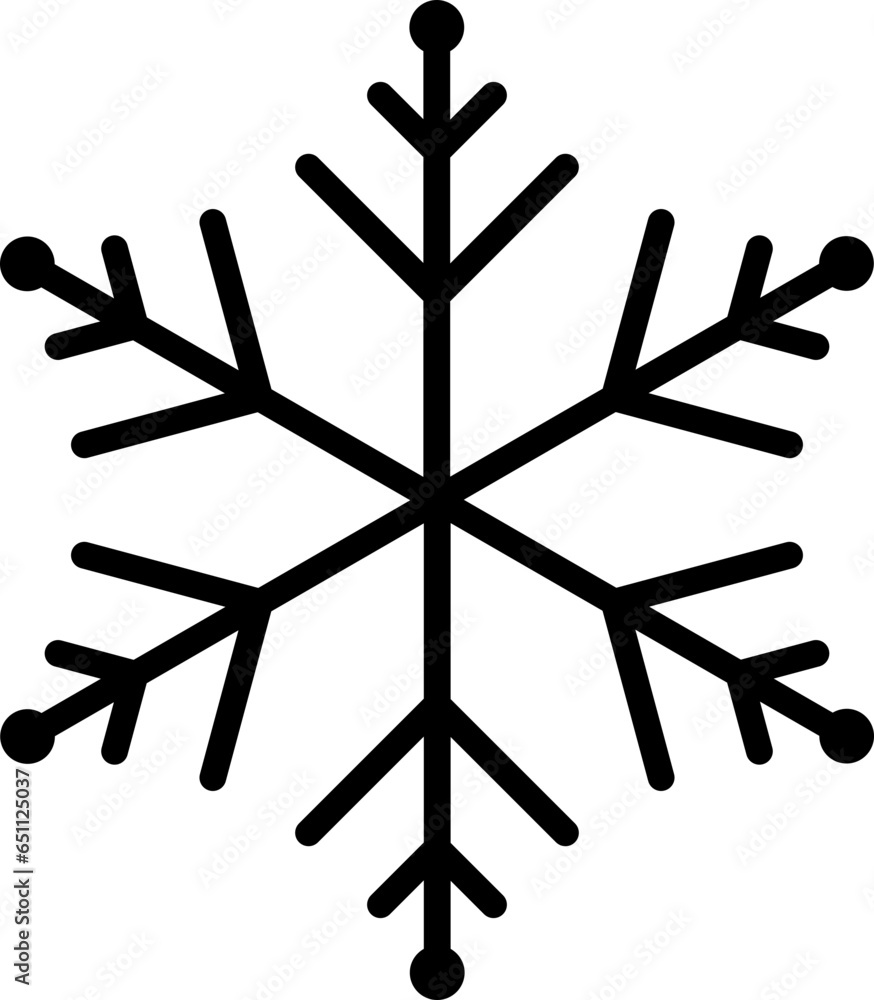 Snow flakes. Snow flakes.