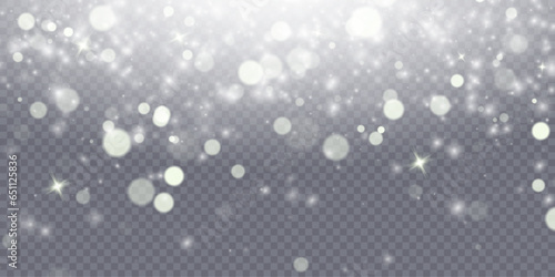 Abstract highlights, bokeh of soft warm color glow. Vector illustration	