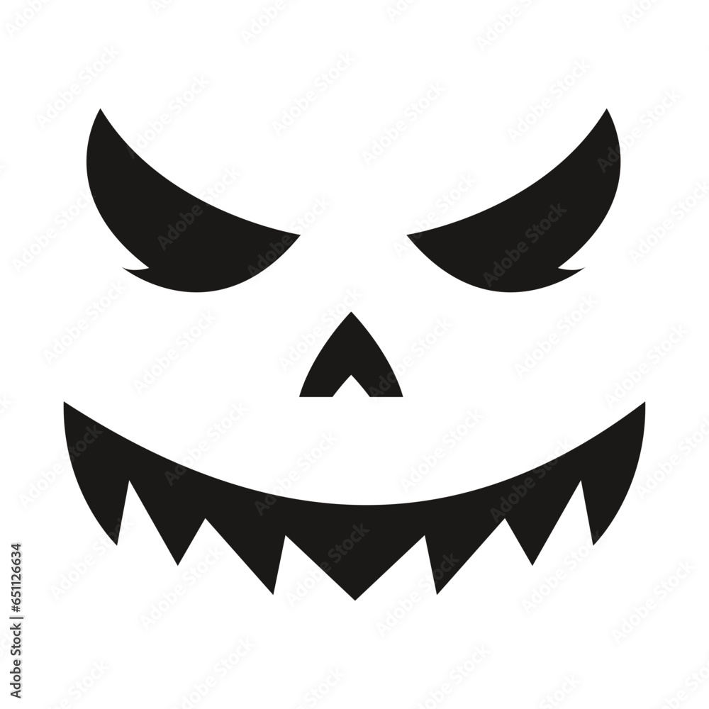 silhouette of halloween pumpkins faces silhouette of halloween pumpkins faces