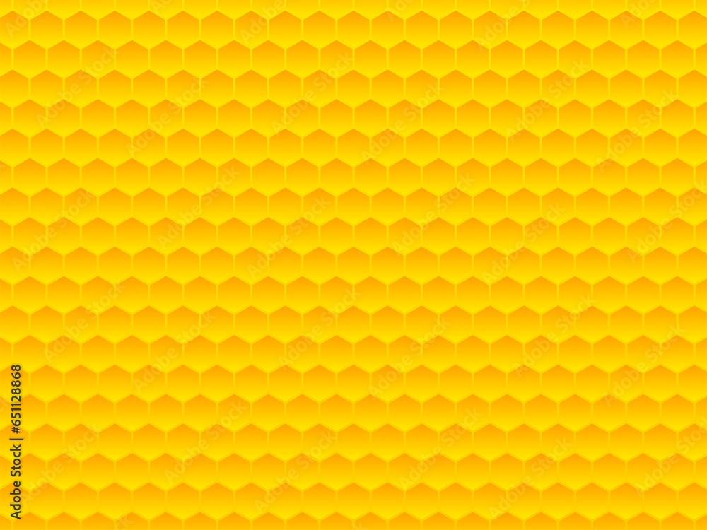 Yellow gradient with hexagon shape Yellow gradient with hexagon shape