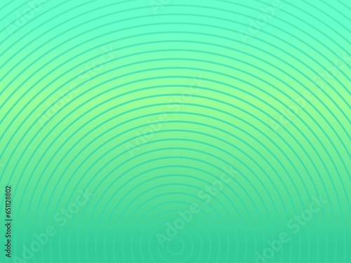 Turquoise and green gradient with circles