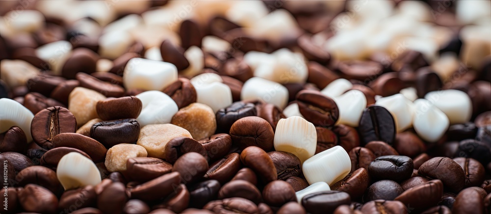 Tooth stained with coffee on a pile of beans hinting at teeth whitening Tooth stained with coffee on a pile of beans hinting at teeth whitening