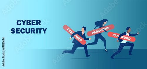 Cyber security threat in business and personal data protection
