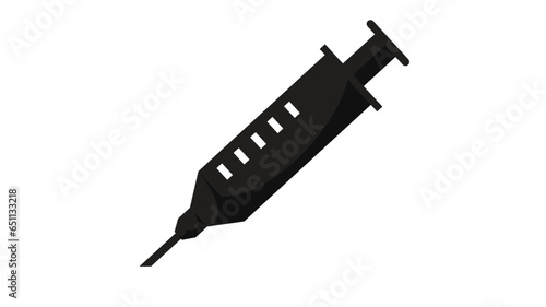 Vaccination concept.Stop pandemic coronavirus.Time to vaccinate.Bottle and syringe with vaccine injection from covid-19 virus vector illustration.Immunization Campaign.Antiviral medical background.
