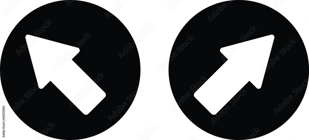 rising arrow icon set vector in trendy style isolated on white background rising arrow icon set vector in trendy style isolated on white background
