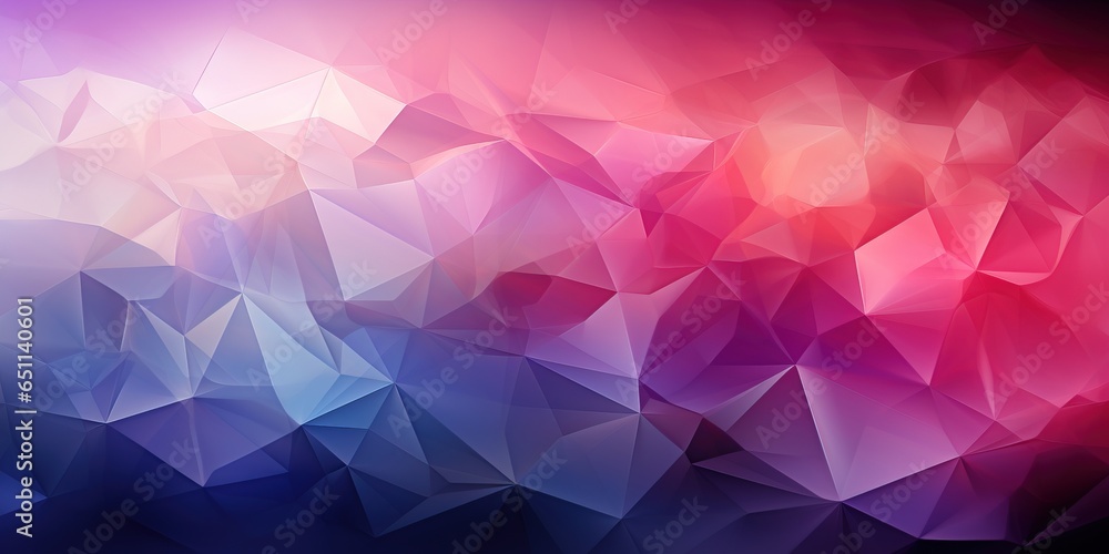 Fototapeta premium Light purple pink abstract background. Geometric shapes. Triangles, squares, lines, stripes. Gradient. Lilac color