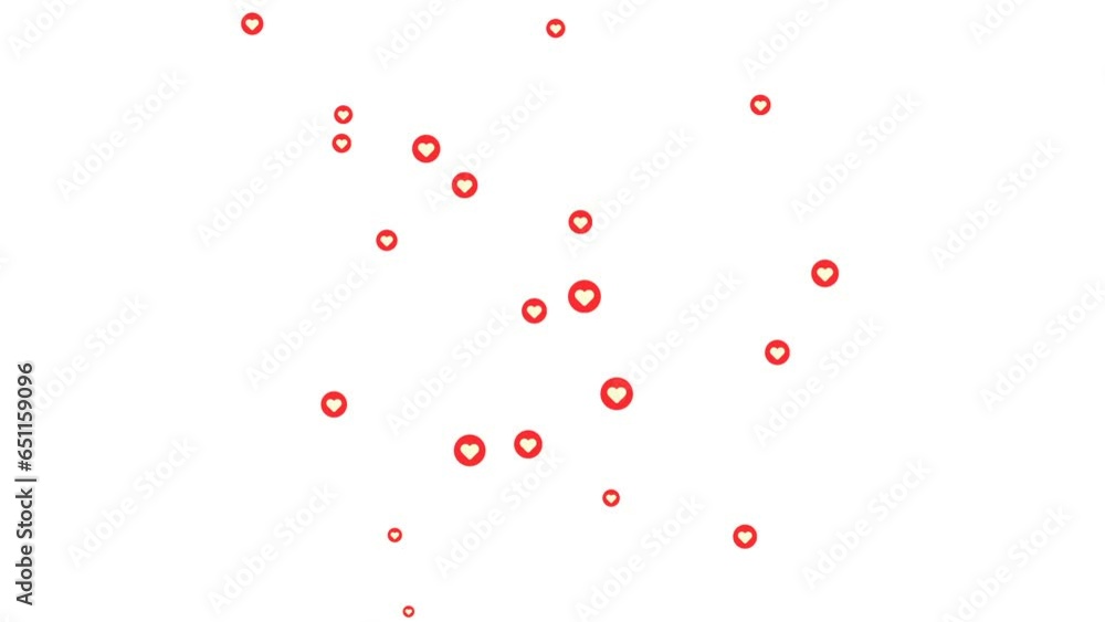 Moving Emoji Symbols, Emoticons, Love, Heart, Like Icons Loop Background Animation. Moving Emoji Symbols, Emoticons, Love, Heart, Like Icons Loop Background Animation.