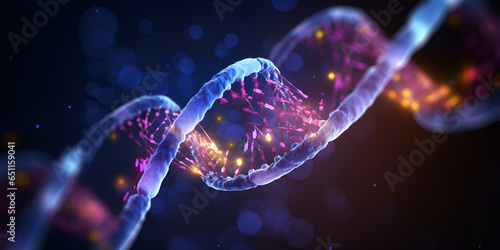 Human Cell Biology Exploring the DNA Structure Generative AI