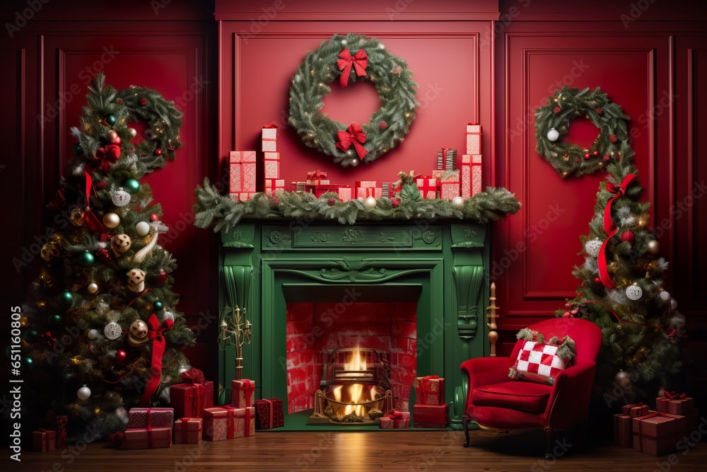 Obraz premium Christmas Magic Background