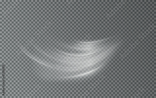 Cold winter wind texture. Holiday vector blizzard. Christmas effect of a cold blizzard. Vector PNG.	