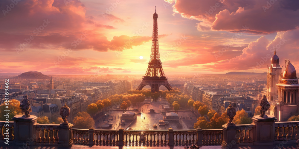 Paris city view