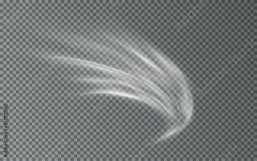 Cold winter wind texture. Holiday vector blizzard. Christmas effect of a cold blizzard. Vector PNG.	
