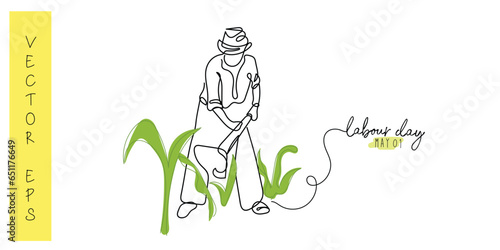 Labour day illustration