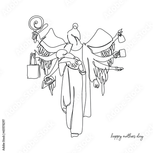 mother as angel