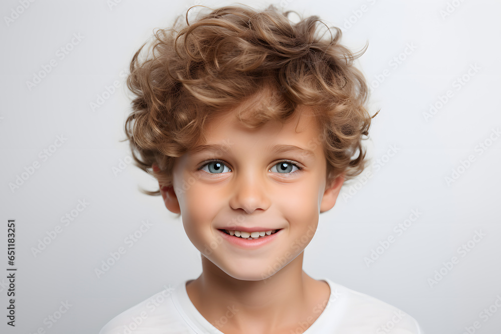 Portrait of cute child boy isolated on white background Portrait of cute child boy isolated on white background