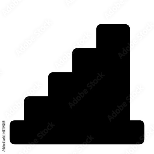 Business chart icon symbol image vector. Illustration of the diagram graphic statistics design image