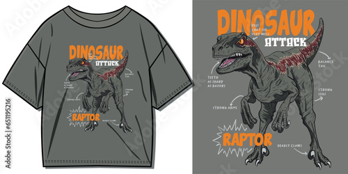 Tyrannosaurus Rex vector illustrations. For t-shirt prints and other uses