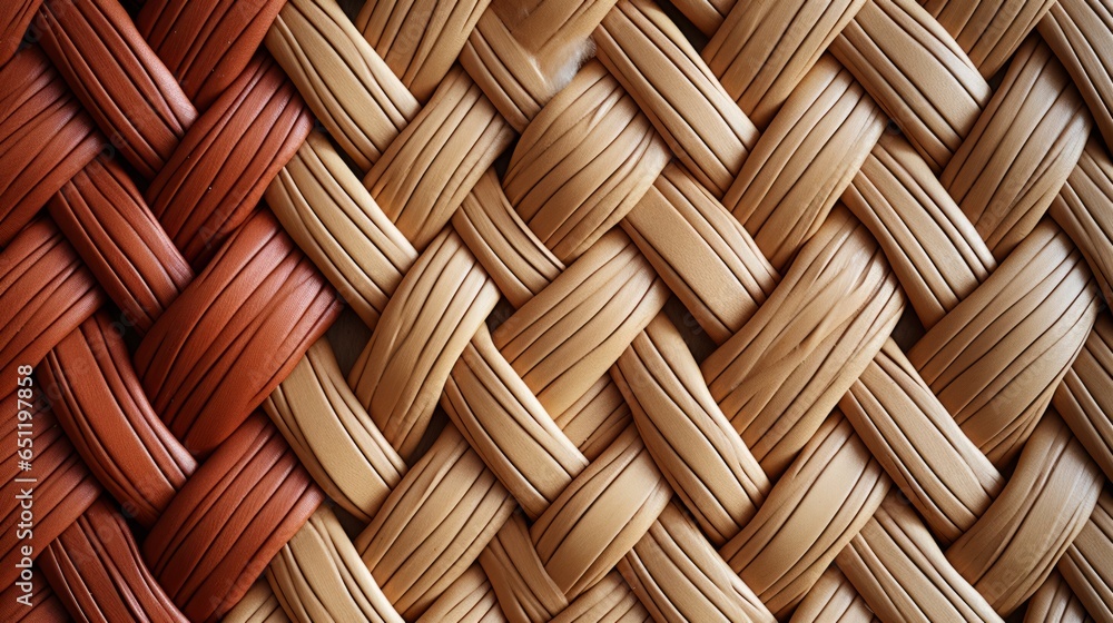 The intricate patterns of the woven wicker basket evoke a sense of traditional craftsmanship and timeless beauty The intricate patterns of the woven wicker basket evoke a sense of traditional craftsmanship and timeless beauty