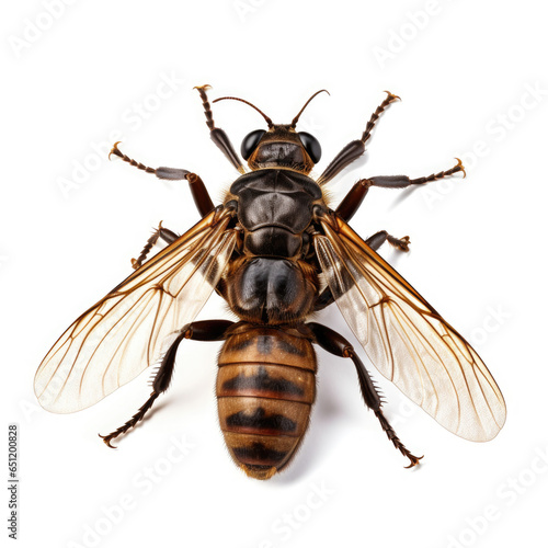 wasp isolated on white background © Astanna Media