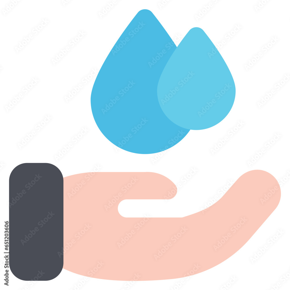 save water icon for illustration save water icon for illustration