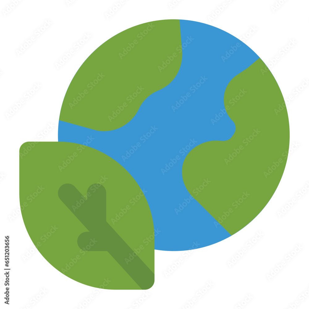 earth icon for illustration