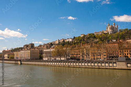 Basilica of Fourvi  re overlooking Lyon