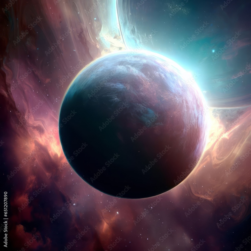 Fototapeta premium planet in space