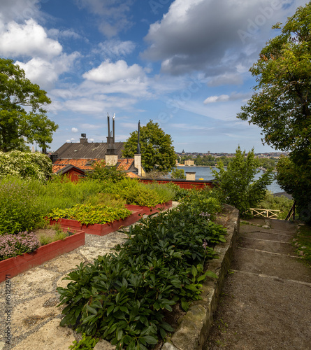 Photography Beautiful garden Södermalm stockholm