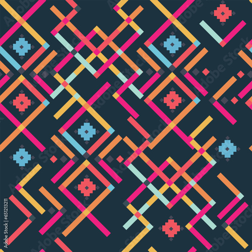 ukrainian ornament seamless pattern