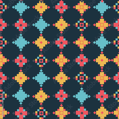 ukrainian ornament seamless pattern