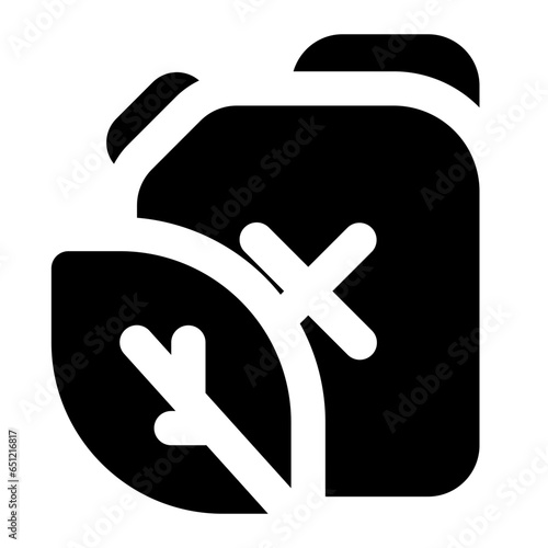 biodiesel icon for illustration