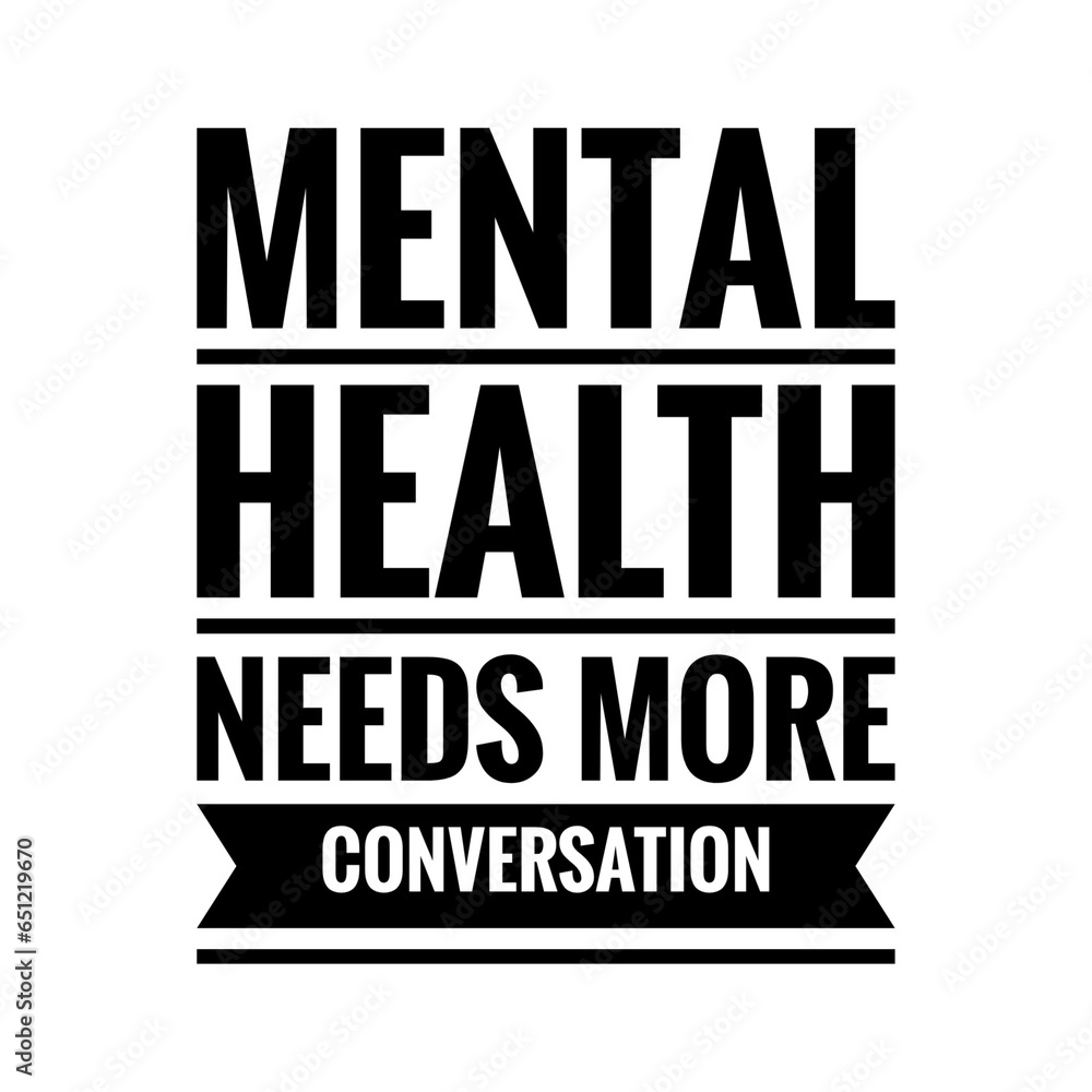 Mental Health Quote Illustration Mental Health Quote Illustration