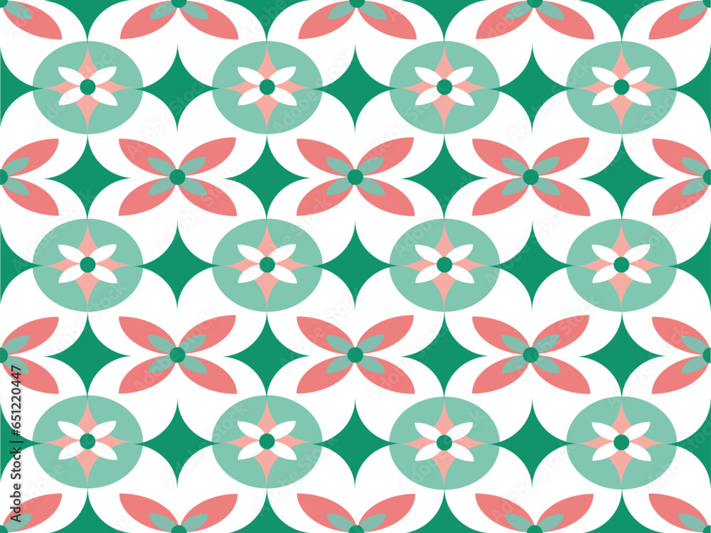 pattern with pink flowers -4 pattern with pink flowers -4