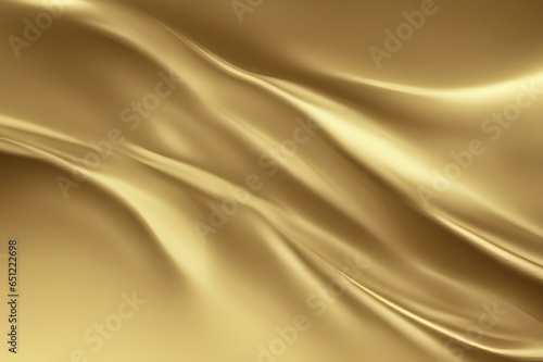 golden color wavy surface background. shiny gold background. gold texture. luxurious, elegant © David