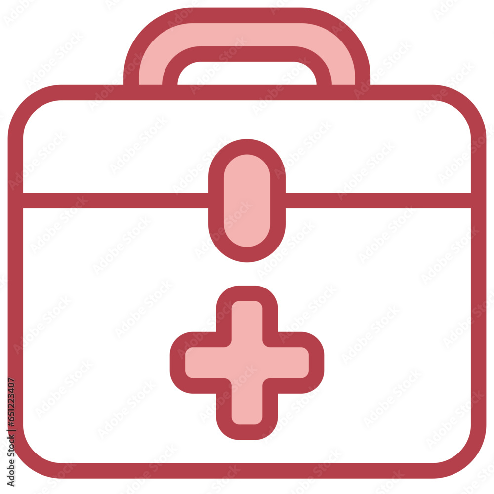 First aid kit filled outline icon,linear,outline,graphic,illustration First aid kit filled outline icon,linear,outline,graphic,illustration