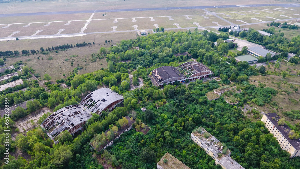 view of a field csernobil